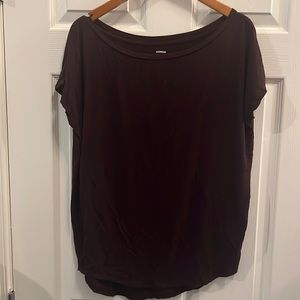Express relaxed cowl neck tshirt